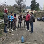 The fight between councilor Jyoti Amit and Abhishek paid off: Improvement work started on the National Highway