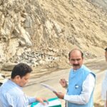 Union Minister of State Ajay Tamta inspected NH-09, instructed to complete the work before monsoon