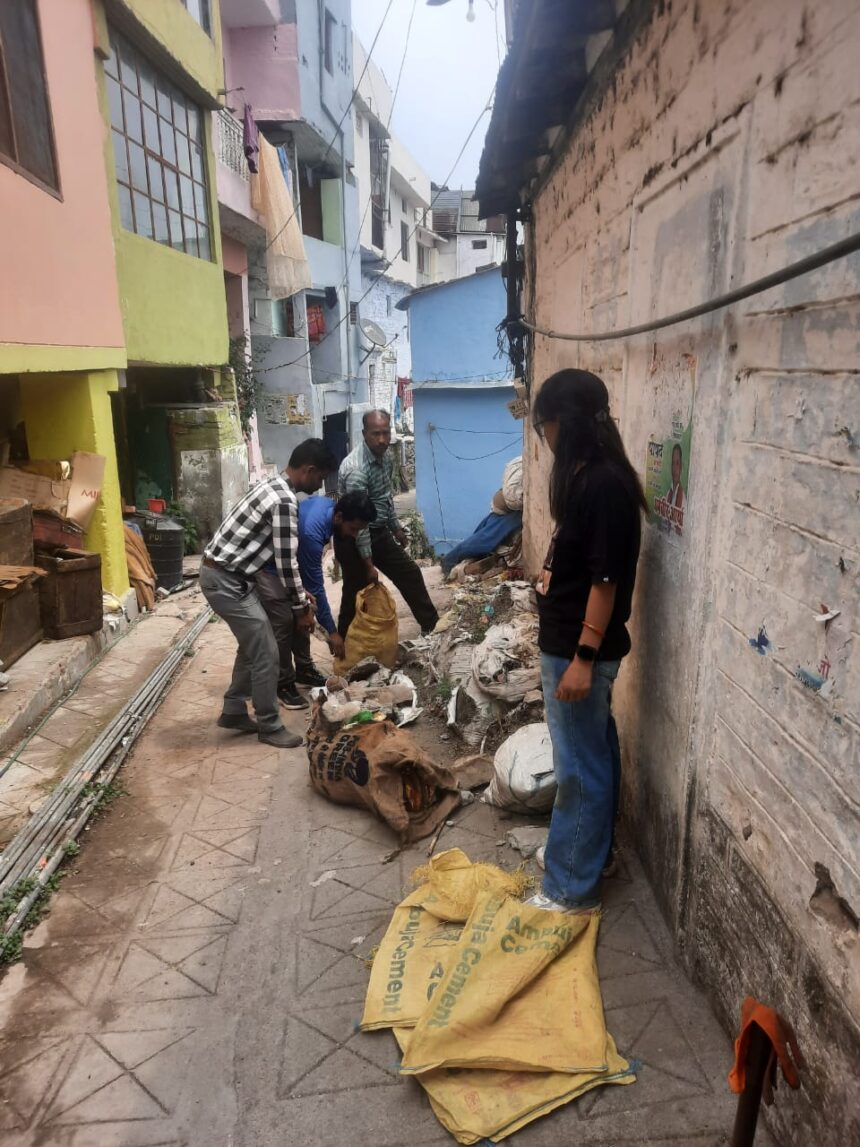 Garbage accumulated for last two years in Dubkiya ward was removed, public is happy