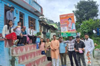 BJP Intensifies Campaign in Support of District Panchayat Candidate Prem Kholiya