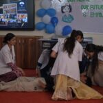 Nursing service was described as the greatest medium of humanity, students received a message of inspiration