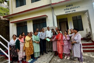 Teachers raised several demands including promotion, pension and transfer